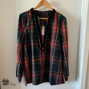 2/$20- NWT - J. Crew Tartan Top